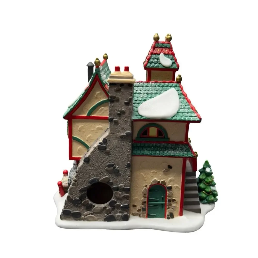 Dept 56 North Pole Series Glass Ornament Works 56396 Retired